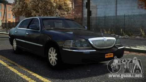Lincoln Town Car Asebu para GTA 4
