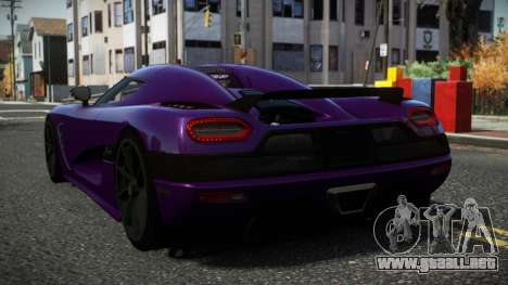 Koenigsegg Agera Bliora para GTA 4