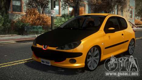 Peugeot 206 CT6-Hl para GTA 4
