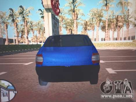 Fiat Siena 1997 (llantas negras) para GTA San Andreas