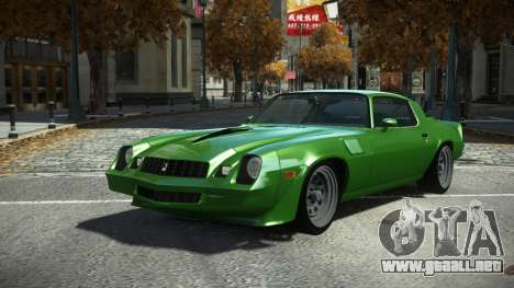 Chevrolet Camaro Z28 Baman para GTA 4