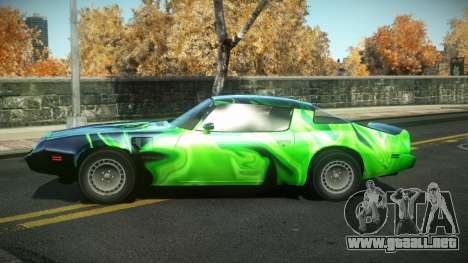 Pontiac Trans AM Rugim S2 para GTA 4