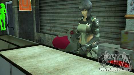 Armadura femenina para GTA San Andreas