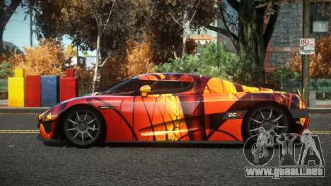 Koenigsegg CCX Rolazy S4 para GTA 4