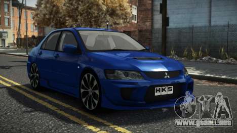 Mitsubishi Lancer Evo VIII Epula para GTA 4