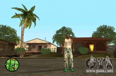 Pantalones estilo Buck para GTA San Andreas