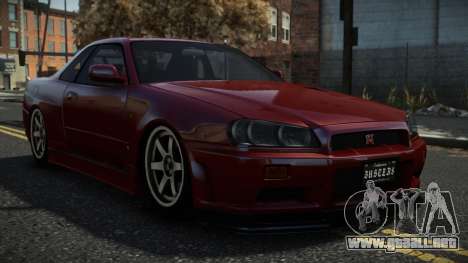 Nissan Skyline R34 Reatil para GTA 4