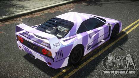 Ferrari F40 Davy S7 para GTA 4