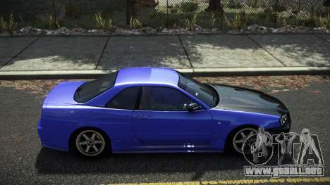 Nissan Skyline R34 Tolab para GTA 4