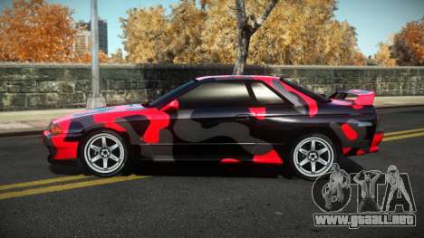 Nissan Skyline R32 Gracely S7 para GTA 4