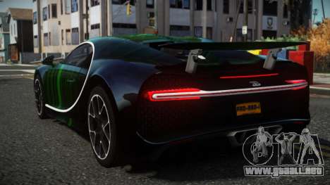 Bugatti Chiron Brispy S3 para GTA 4