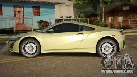 Acura NSX DTR para GTA San Andreas
