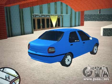Fiat Siena 1997 Nuevo para GTA San Andreas