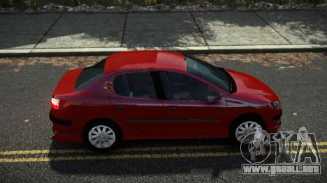 Peugeot 206 Elehun para GTA 4
