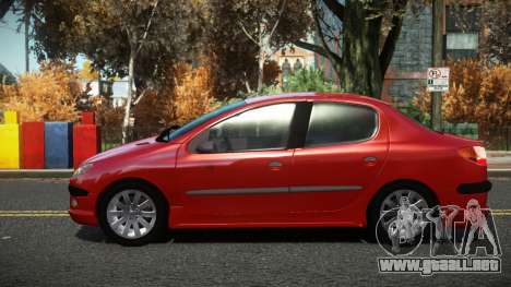 Peugeot 206 Elehun para GTA 4