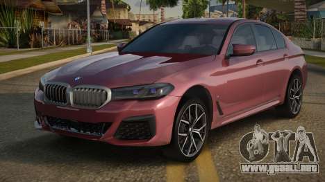 2020 BMW 530D para GTA San Andreas