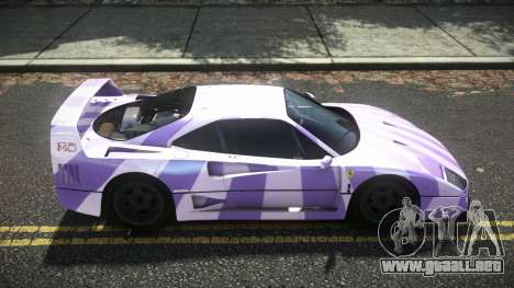 Ferrari F40 Davy S7 para GTA 4