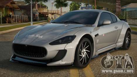 Maserati Gran Turismo NRS para GTA San Andreas