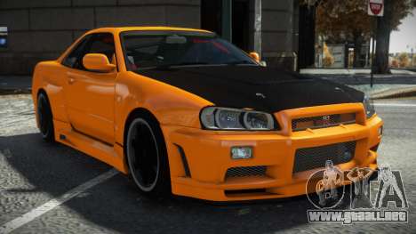 Nissan Skyline R34 Igruko para GTA 4