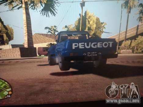 Peugeot 504 Pick Up (mejorado) para GTA San Andreas