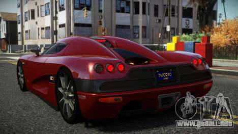Koenigsegg CCX Ocilad para GTA 4