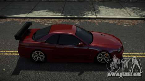 Nissan Skyline R34 Reatil para GTA 4