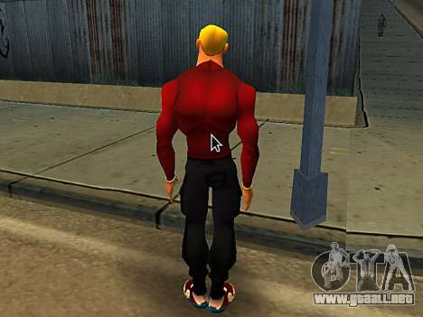 Duncan Rosenblatt (Firebreather) - Skin v2 Movie para GTA San Andreas