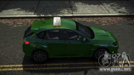 Subaru Impreza Manule para GTA 4