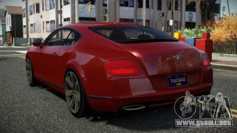 Bentley Continental GT Dasols para GTA 4