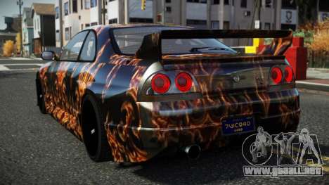 Nissan Skyline R33 Ferzo S4 para GTA 4