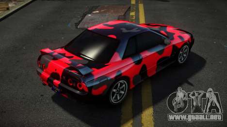 Nissan Skyline R32 Gracely S7 para GTA 4