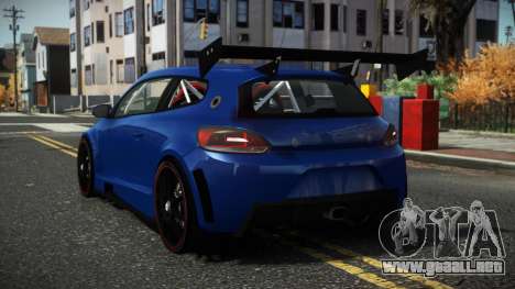 Volkswagen Scirocco Beqrum para GTA 4