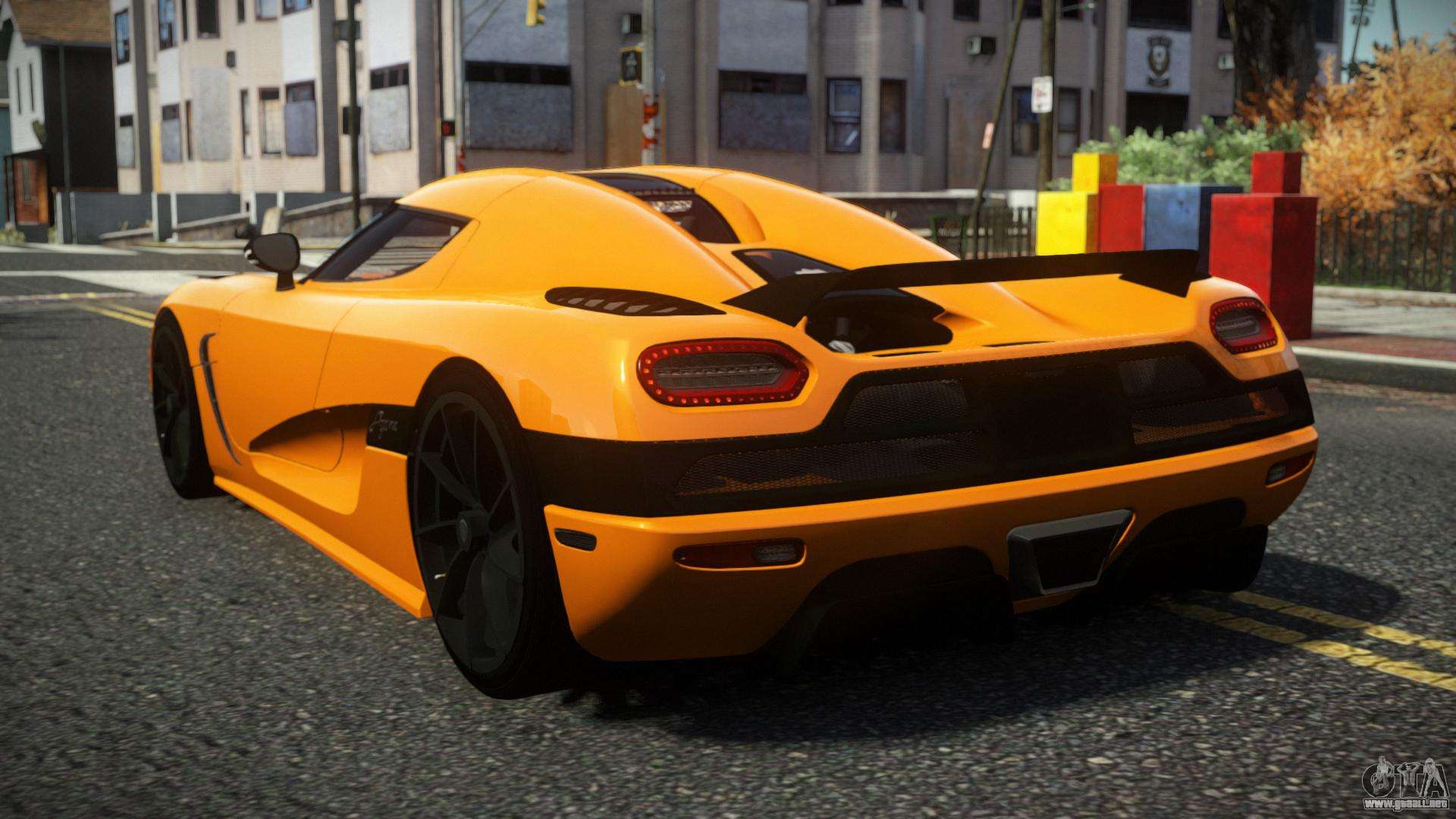 Koenigsegg Agera Delcer para GTA 4