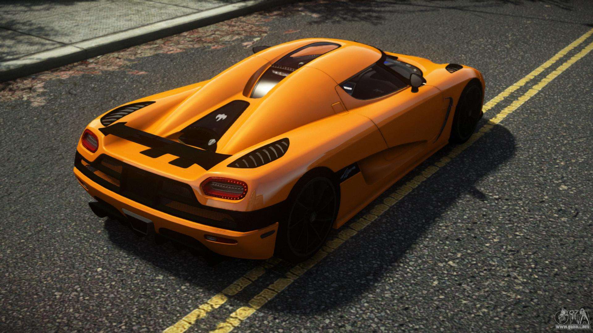 Koenigsegg Agera Delcer para GTA 4