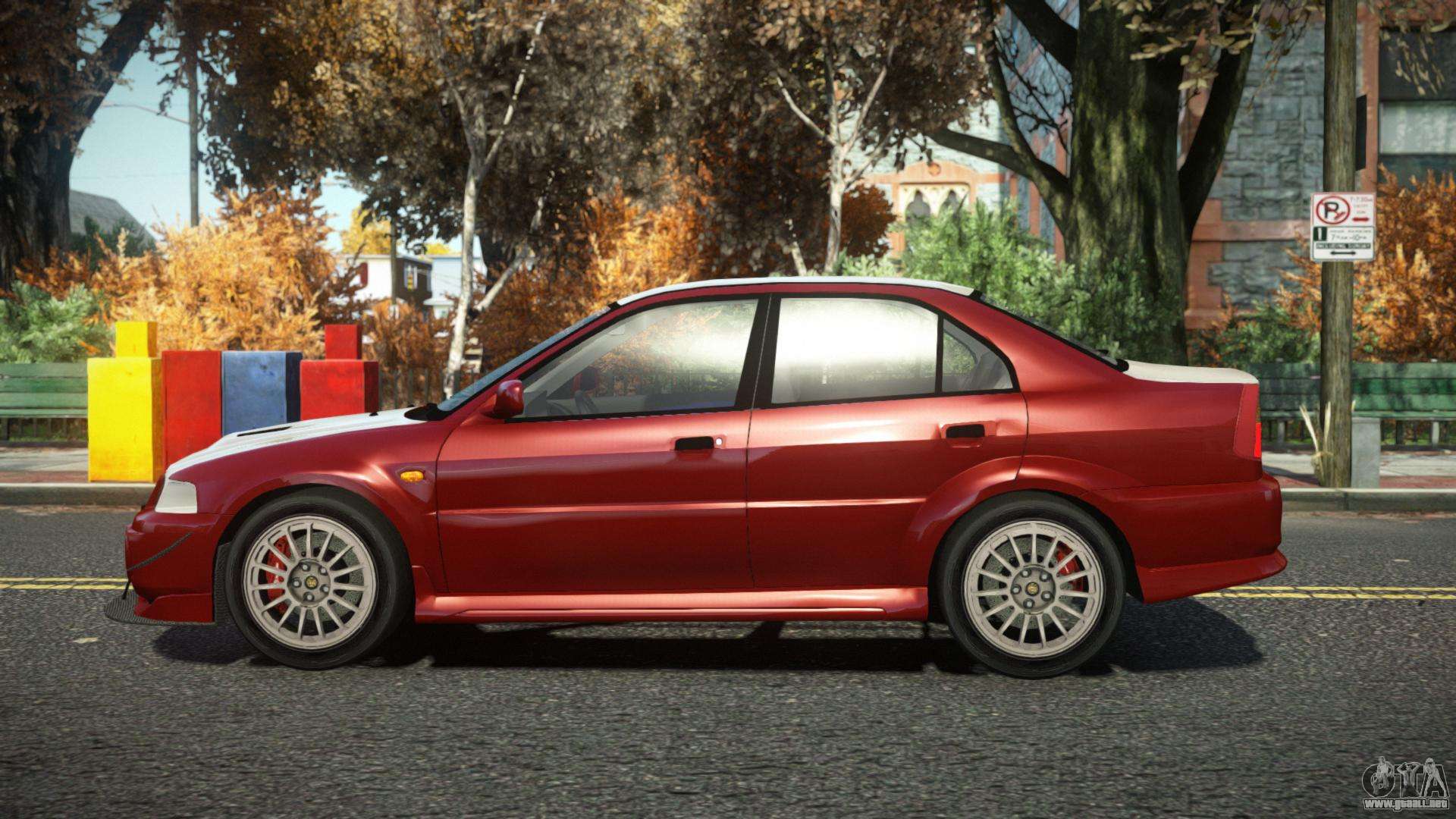 Mitsubishi Lancer Evolution VI Exola para GTA 4