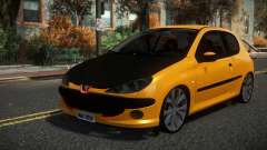 Peugeot 206 CT6-Hl para GTA 4