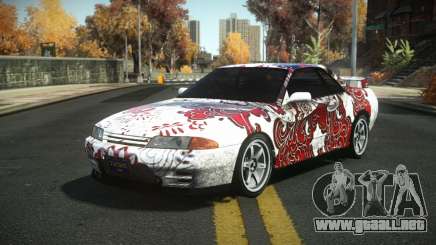 Nissan Skyline R32 Gracely S13 para GTA 4