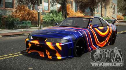 Nissan Skyline R33 Ferzo S10 para GTA 4