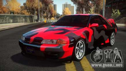 Nissan Skyline R32 Gracely S7 para GTA 4