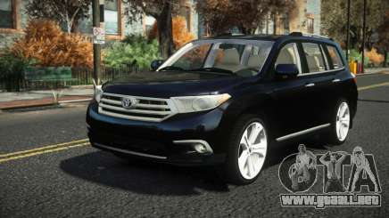 Toyota Highlander Faset para GTA 4