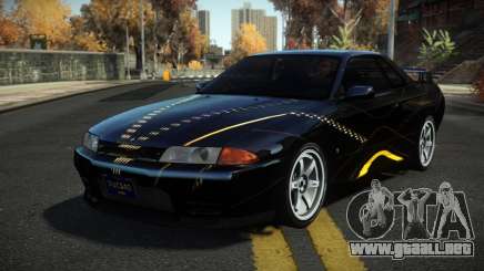 Nissan Skyline R32 Gracely S14 para GTA 4