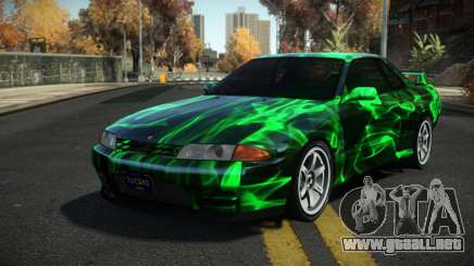 Nissan Skyline R32 Gracely S3 para GTA 4