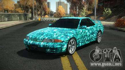 Nissan Skyline R32 Gracely S11 para GTA 4