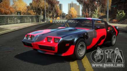 Pontiac Trans AM Rugim S8 para GTA 4