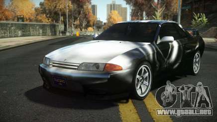 Nissan Skyline R32 Gracely S6 para GTA 4