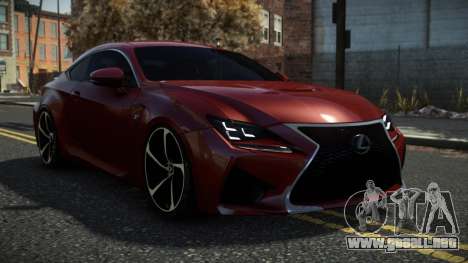 Lexus RCF Solige para GTA 4
