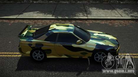 Nissan Skyline R34 Drujo S1 para GTA 4