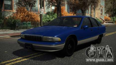 Chevrolet Caprice Vahyjuli para GTA 4