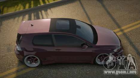 Volkswagen Golf GTI ZAX para GTA San Andreas