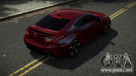 Lexus RCF Solige para GTA 4